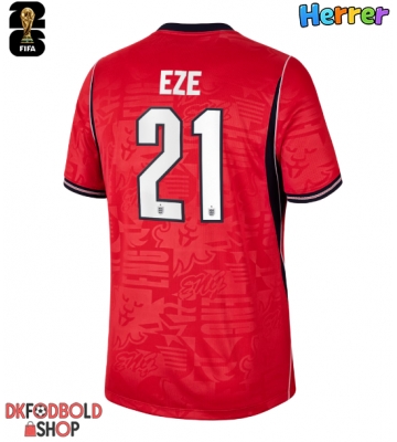 England Eberechi Eze #21 Udebanetrøje VM 2026 Kort ærmer England Eberechi Eze #21 Udebanetrøje VM 2026 Kort ærmer